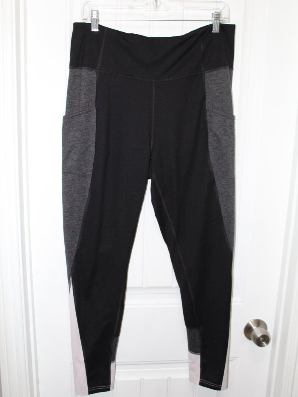 Tek Gear Drytek Womens Plus High Rise Leggings Wicking Hidden Pocket XXL (44-14)